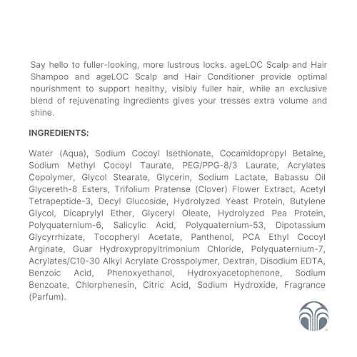 Nu Skin ageLOC Scalp & Hair Conditioner - Nourishing Conditioner for Strong, Silky Hair | Antioxidant, Protein Blend, Vitamin E, BCA Technology | Scalp-to-Root Strength(175 ml)