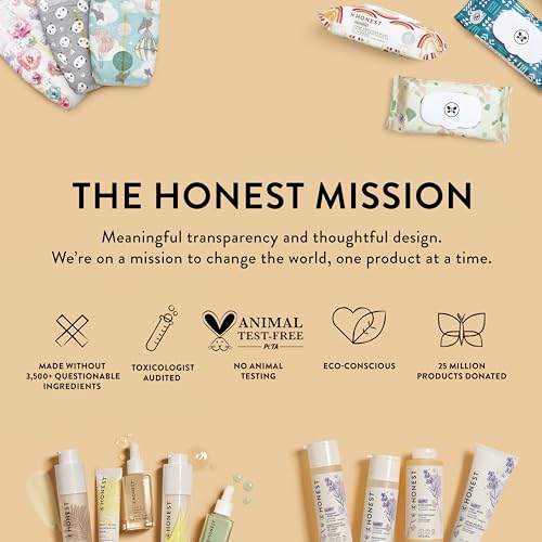 Honest Beauty Honestly Healthy Serum-Infused Lash Tint | Enhances + Conditions Lashes | Castor Oil, Red Clover Extract, Jojoba Esters | EWG Verified + Cruelty Free | Black, 0.27 fl oz