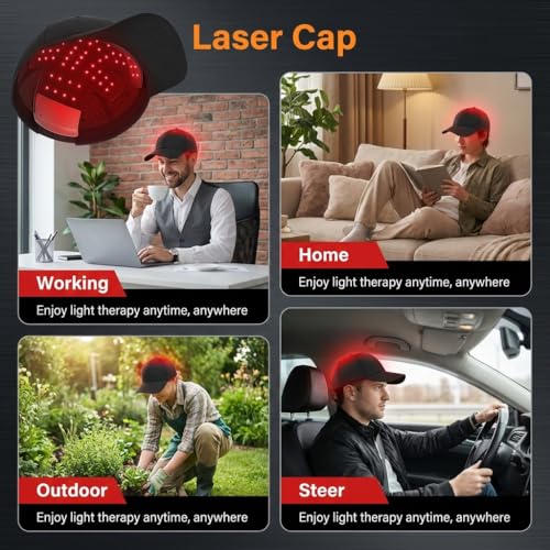 Hair Growth Laser Cap with 80 Diodes for Men & Women