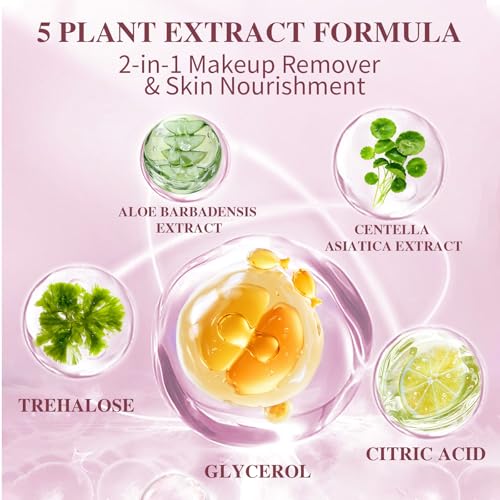 Micellar Water Makeup Remover - Eye, Lip & Face Cleanser