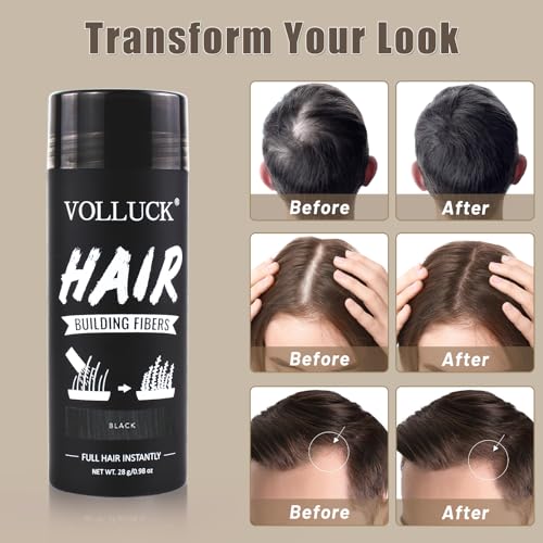 Hair Fibers for Thinning Hair - Instant Coverage 28g