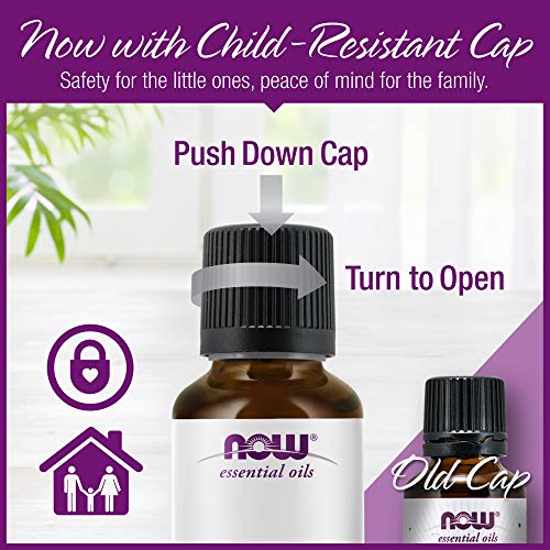 NOW Foods Essential Oils, Patchouli Oil, Earthy Aromatherapy Scent, Steam Distilled, 100% Pure, Vegan, Child Resistant Cap, 4-Ounce