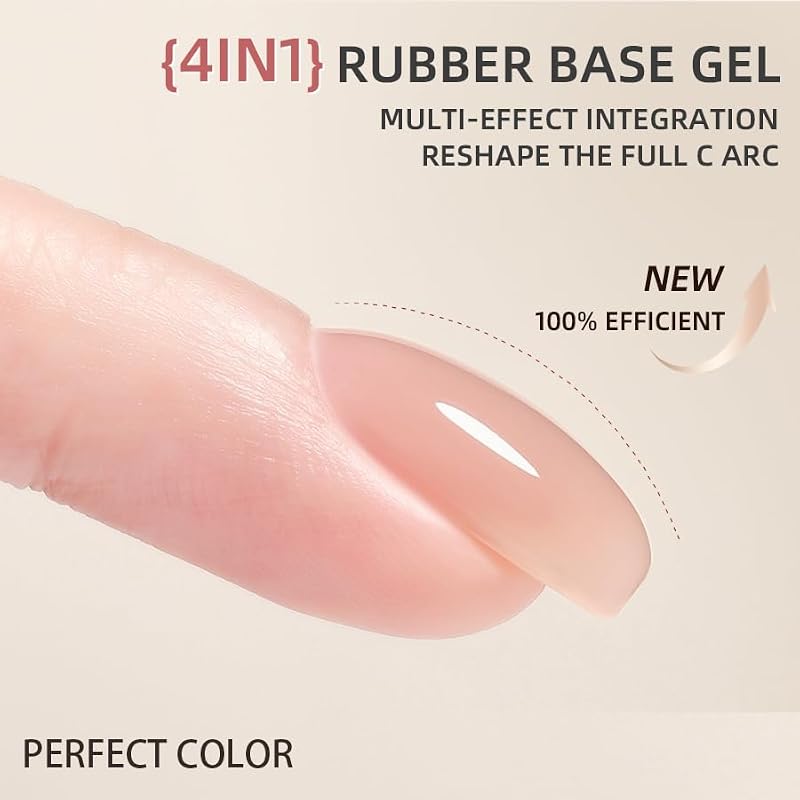 Perfect Color Builder Gel for Nails 15ml Milky Pink Nude UV/LED Nail Extension & Strengthening