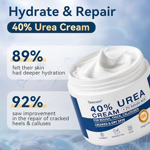 40% Urea Cream with 2% Salicylic Acid - Intensive Repair Foot & Hand Cream