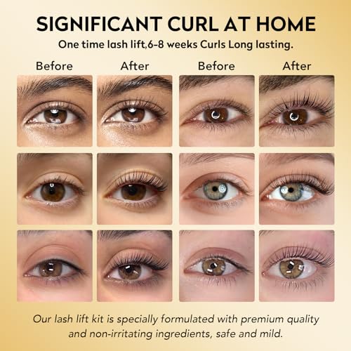 Lash Lift & Brow Lamination Kit - Professional At-Home Eyelash Perm