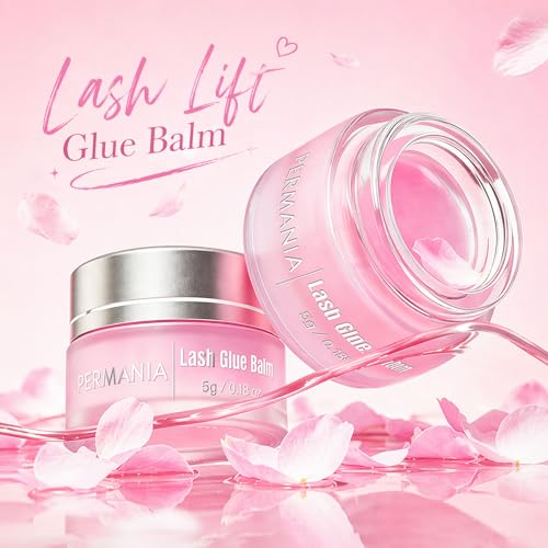 PERMANIA Lash Lift Glue Balm 5g - Rose Scent Adhesive