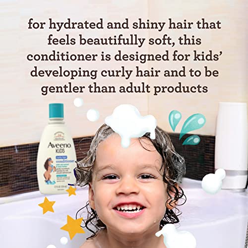 Aveeno Kids Curly Hair Conditioner, 12 fl oz