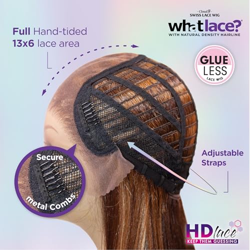 Sensationnel What Lace 13x6 Wig-Glenna, 1B OFFBLACK