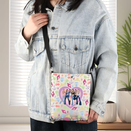 Singer Fans Crossbody Bag with 3D Concert Merch Design