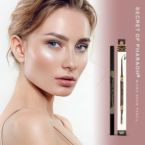 EBIN NEW YORK Micro Brow Pencil Natural Brown | Ultra-Thin Tip