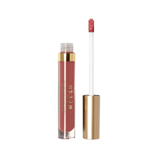 Stila Stay All Day Liquid Lipstick, Matte Long-Lasting Color Wear, No Transfer or Bleed Hydrating & Lightweight with Vitamin E & Avocado Oil for Soft Lips Palermo, .10 Fl. Oz