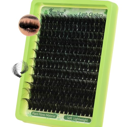 240D Lash Clusters 14-24mm Mixed Lengths 192Pcs DIY Eyelash Extensions