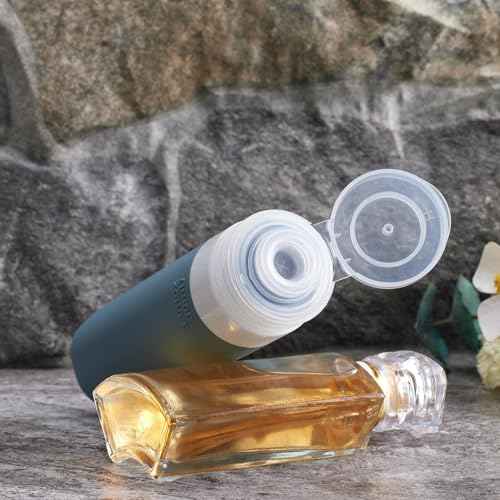 23 Pack Travel Bottles for Toiletries, TSA Approved Travel Shampoo Bottles, Silicone Travel Containers for Toiletries, Leak Proof Refillable Travel Essentials for Liquids Shampoo and Conditioner