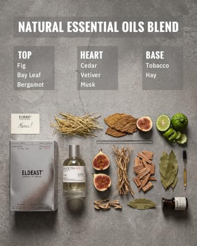 EldEast Black Tea 013 Perfume for Men and Women - Luxury Fragrance, 25% Concentration