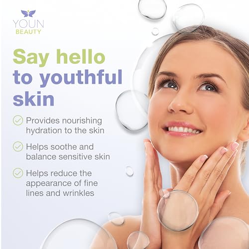 YOUN Beauty Hyaluronic + Probiotic Face Serum by Dr. Anthony Youn, 30 ML ? For Intense Hydration, Radiance Boost, & Skin Renewal ? Contains Plant-Based Hyaluronic Acid, Yogurt Extract, Vitamins C & E