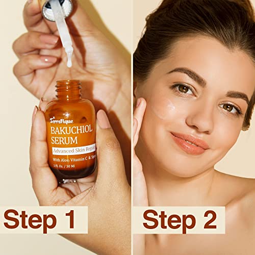 Bakuchiol Serum for Face - Bakuchiol Retinol Alternative for Women - Hydrating Face Serum for Sensitive Skin - Anti Wrinkle Serum - 1 Fl. Oz.