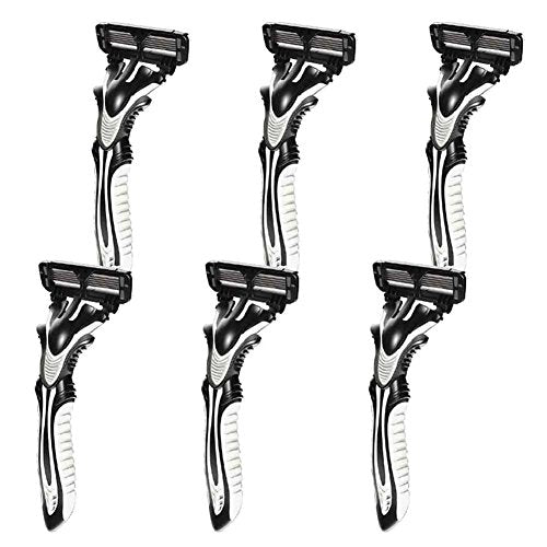 Dorco Pace 6 Six-Blade Disposable Men's Razor 2pack (6-Count)