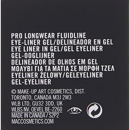 MAC Pro Longwear Fluidline Blacktrack, Multi, 0.1 Ounce