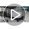OmySalon Hydraulic Pedicure Chair with Foot Bath & Technician Stool
