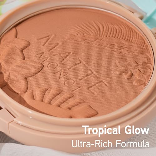 Physicians Formula Matte Monoi Butter Bronzer Matte Bronzer Powder Face Makeup, Dermatologist Tested, Light Bronzer