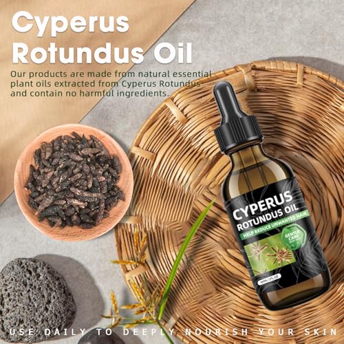 Cyperus Rotundus Oil for Unwanted Hair Care – 2 fl oz (Pack of 1) by SKSOYT
