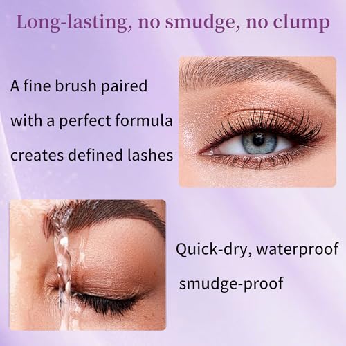 Waterproof Mascara with Metal Wand - 3D Volume & Curl