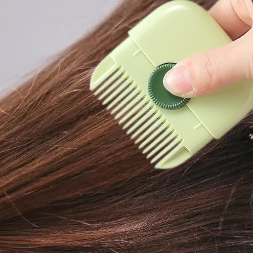 2-in-1 Hair Trimmer and Comb Set - Precision Split End Trimmer