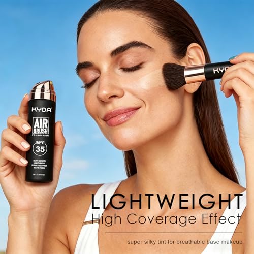 SPF 35 Airbrush Foundation Spray – Flawless Nude Makeup