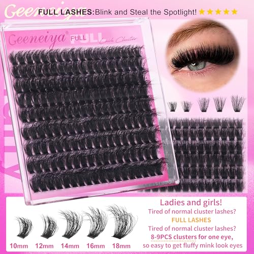 Geeneiya Exhaust Kit-F Lash Clusters Kit with Bond, Seal, Remover & Tools for DIY & Professional Use