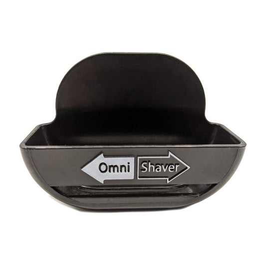 OmniShaver Docking Station Black – OmniShaver Razor Holder to Hold Omnishaver between Uses, Keep Your Omnishaver Safe & Air Dry!