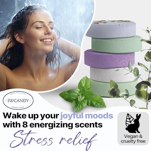 Shower Steamers Aromatherapy 8 Pack Essential Oils Spa