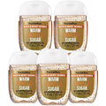 Bath & Body Works Warm Vanilla Sugar Hand Sanitizer 5 Pack 1oz