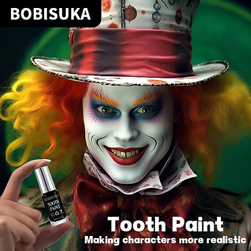 Black Tooth Paint for Cosplay & Halloween Makeup