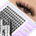 SOFENIDA Wispy Lash Clusters Kit 10-18mm DIY Extensions