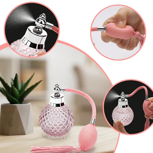 Refillable 100ml Crystal Glass Perfume Spray Bottle with Pineapple Pattern