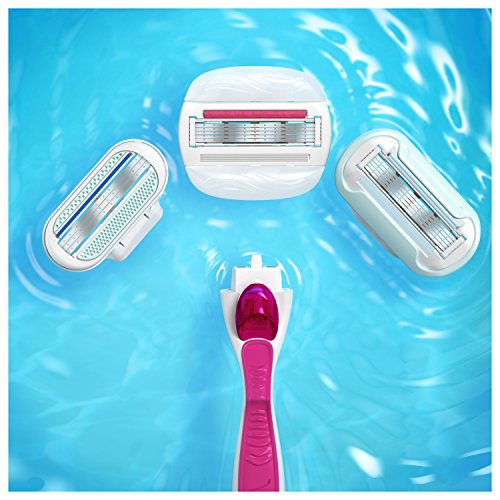 Gillette Venus ComfortGlide with Olay Sugarberry Women's Razor Blade Refills, 6 Count (Packaging may vary)