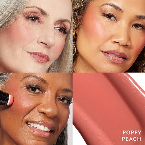 Laura Geller Serum Blush Tint Poppy Peach Liquid Blush