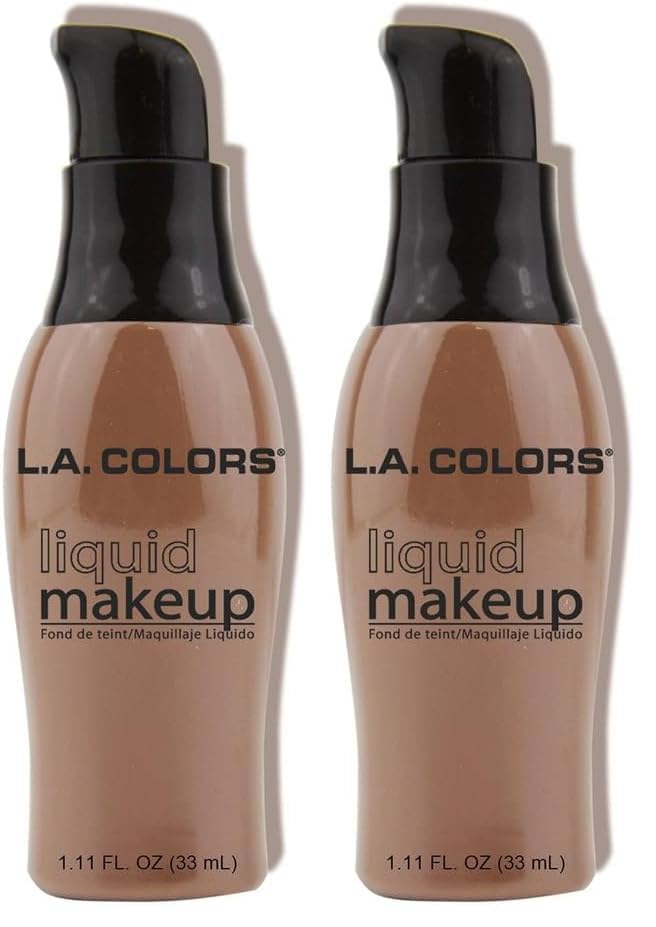 L.A. COLORS Liquid Makeup Cappuccino - Pack of 2