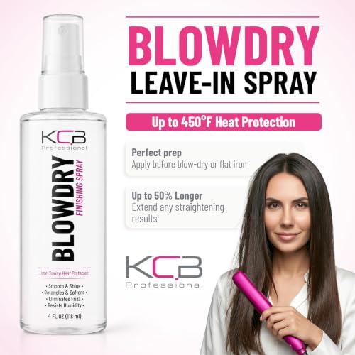 KCB Professional Blowdry Leave-in Conditioner Spray, 4 Fl Oz