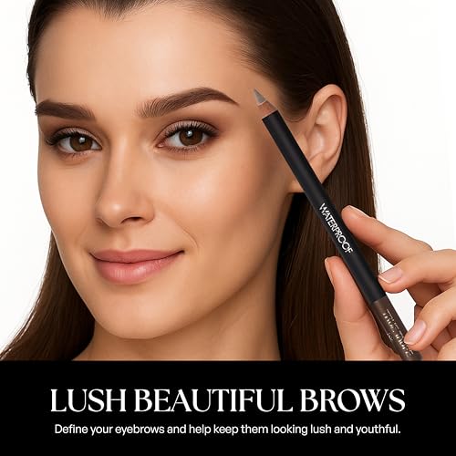 Sormé Waterproof Eyebrow Pencil - True Taupe with Brush