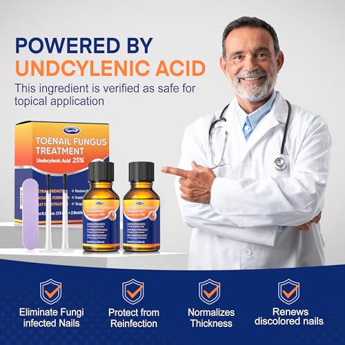 Toenail Fungus Treatment 25% Undecylenic Acid Extra Strength