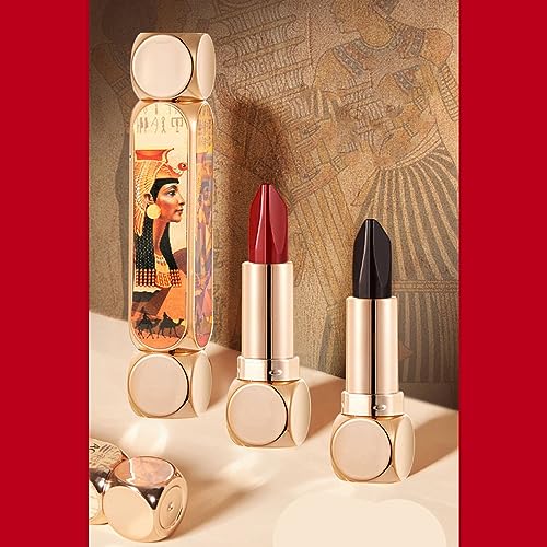 ANGGREK 6 Color Matte Lipstick Set - Double Head Long Lasting