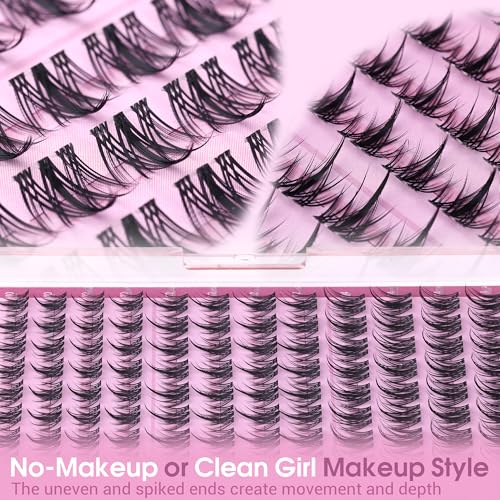 Winifred Fairy Lash Clusters 10-14mm Wispy Eyelash Extensions