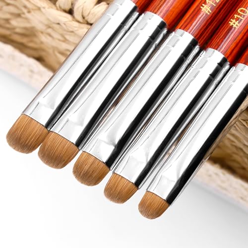 Kolinsky Dual-Ended French Nail Brush & Dotting Pen Set