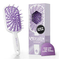 FHI Heat UNbrush Plus Vented Detangling Brush - Sugar Plum for Fine & Fragile Hair