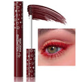 Burgundy Eyelash Mascara Volumizing Lengthening Hypoallergenic Mascara Longwear and Smudge Resistant Liquid Lash Extensions Curling Defining Clump & Flake Free (05#)