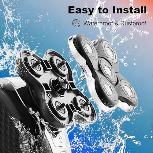 3PACK XR7000 Balder Pro Replacement Head Compatible with Remington Balder Pro Head Shaver Model XR7000/XR1500/XR1501