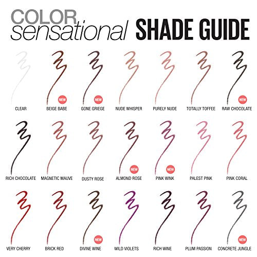 Maybelline Color Sensational Shaping Lip Liner - Divine Wine