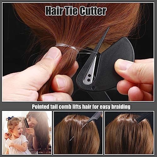 2200 Elastic Hair Bands with Styling Tools & Organizer Box