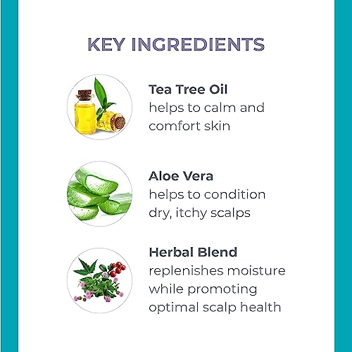 Derma E Scalp Relief Serum - Dry Scalp Treatment with Tea Tree Oil
